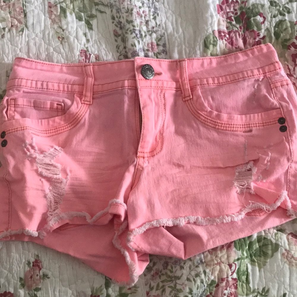 Coral shorts